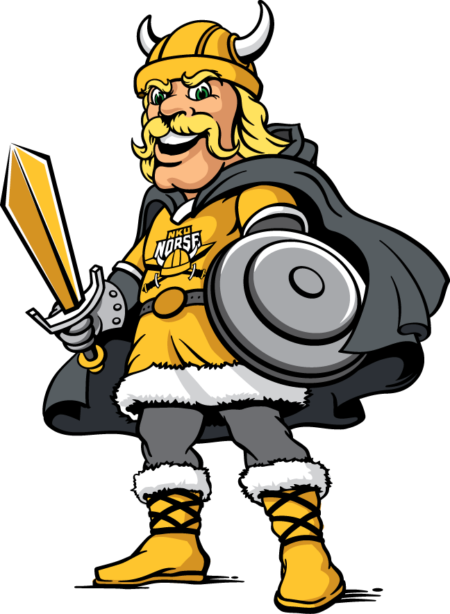 Northern Kentucky Norse 2005-2015 Mascot Logo 02 iron on paper